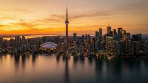 Toronto Sunset Skyline