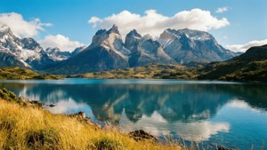 Torres del Paine Lake Reflection