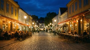 Torvet Evening Lights