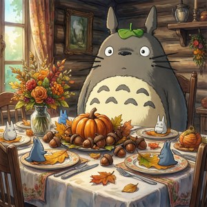 Totoro's Thanksgiving Magic