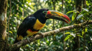 Toucan in Rainforest
