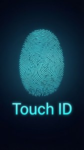 Touch ID Typography