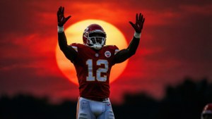 Touchdown Silhouette