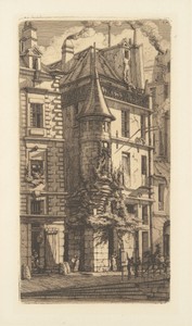 Tourelle, Rue de la Tixeranderie