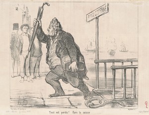 Tout est perdu! Fors la caisse