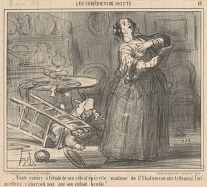 Toute entière a l'etude de son role ...