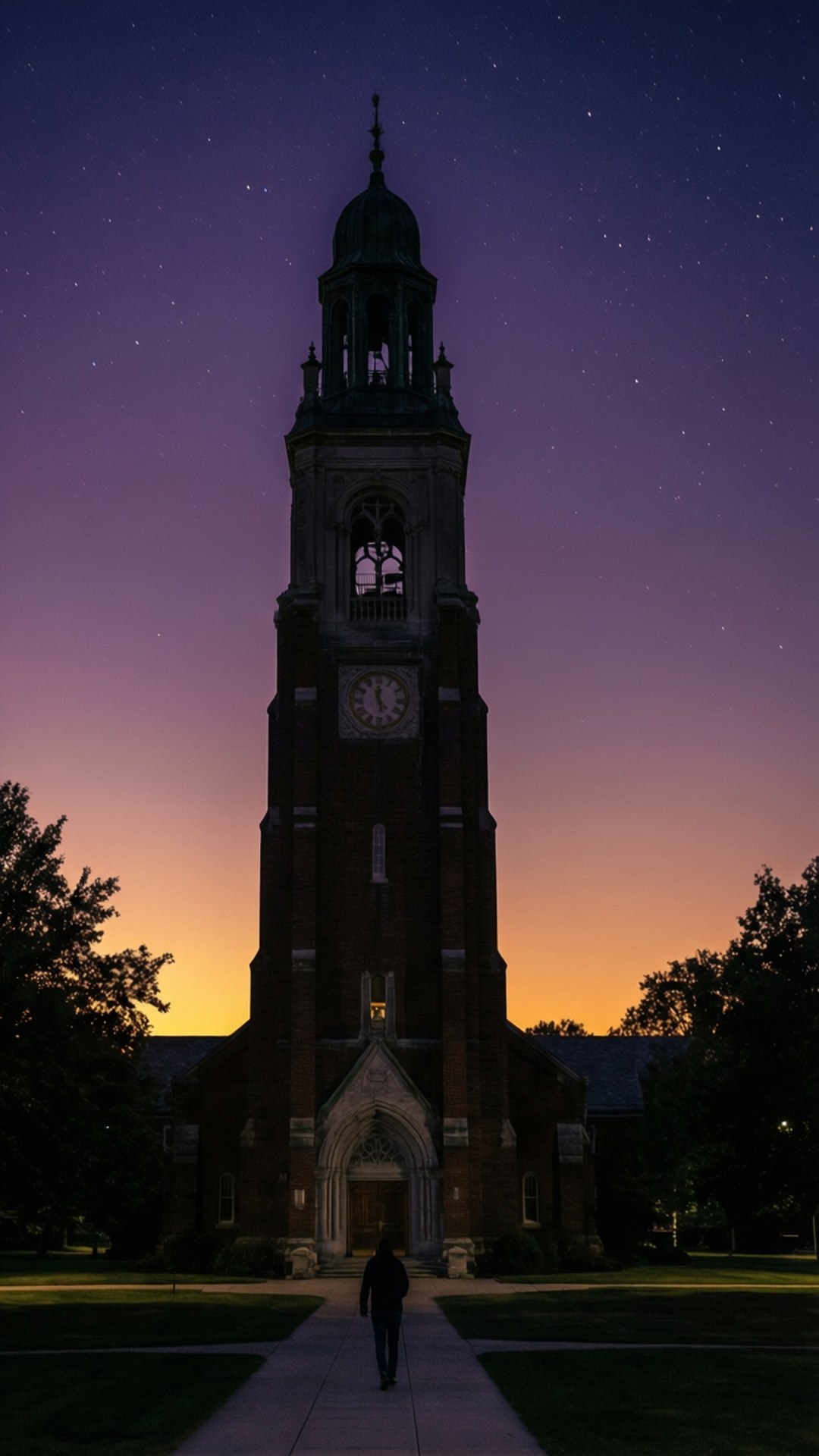 Tower at Twilight by Wallpapers.art Studio