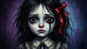 Tower Girl Black Tears