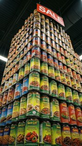 Tower of Cans