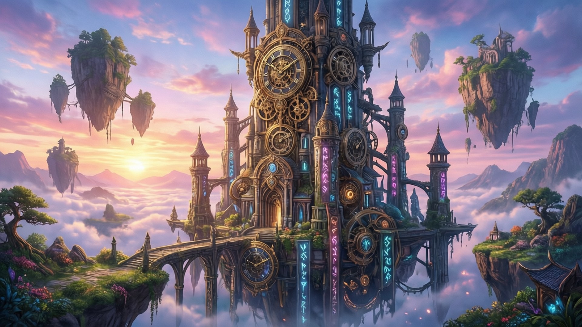 Tower of Song Magic by Wallpapers.art Studio