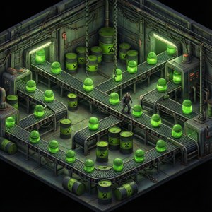 Toxic Barrel Maze