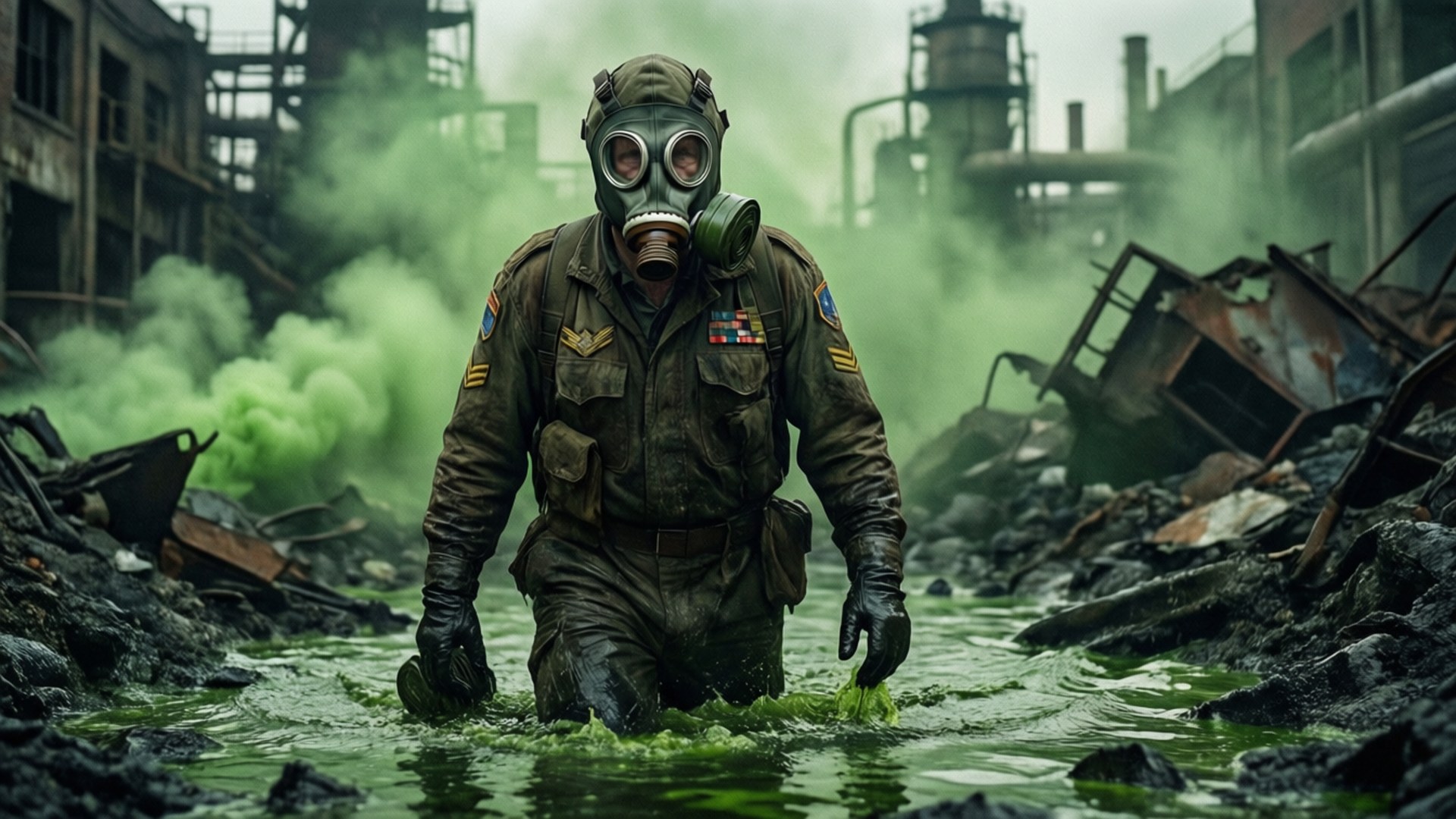 Toxic Terror by Wallpapers.art Studio