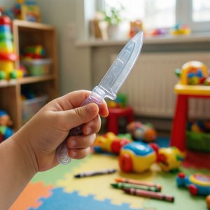 Toy Knife Playtime