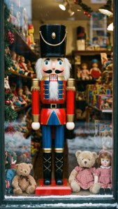 Toy Shop Window Nutcracker