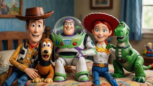 Toy Story Group Photo