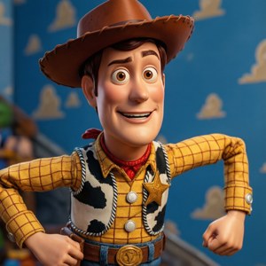 Toy Story Woody Smile