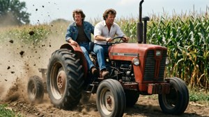 Tractor Chase Chaos