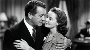 Tracy and Hepburn Embrace