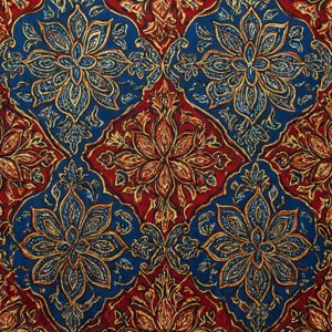 Traditional Indonesian Batik Pattern