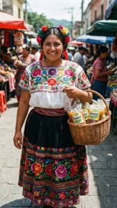 Traditional Paraguayan Woman