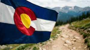Trail Backdrop Flag