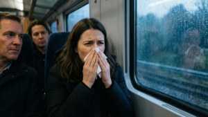 Train Commute Sneeze