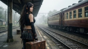 Train Station Waiting