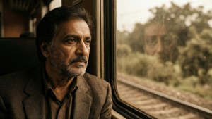 Train Window Contemplation