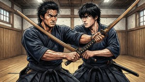 Training Genya and Muichiro