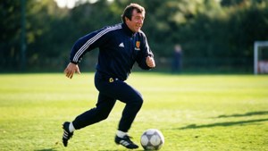 Training Run With Ball