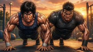 Training with Might Guy