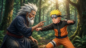 Training with Naruto