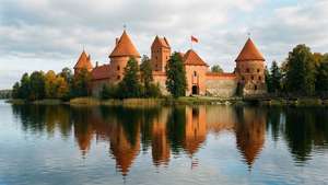 Trakai Castle Autumn