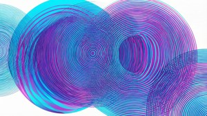 Translucent Circles Moire