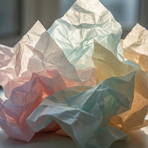 Translucent Tissue Crush