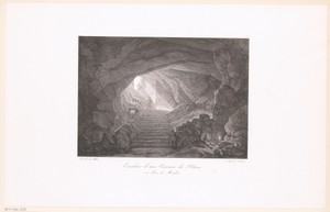 Trap van de krijtgroeven van Les Montalais