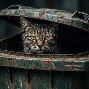 Trash Can Peek
