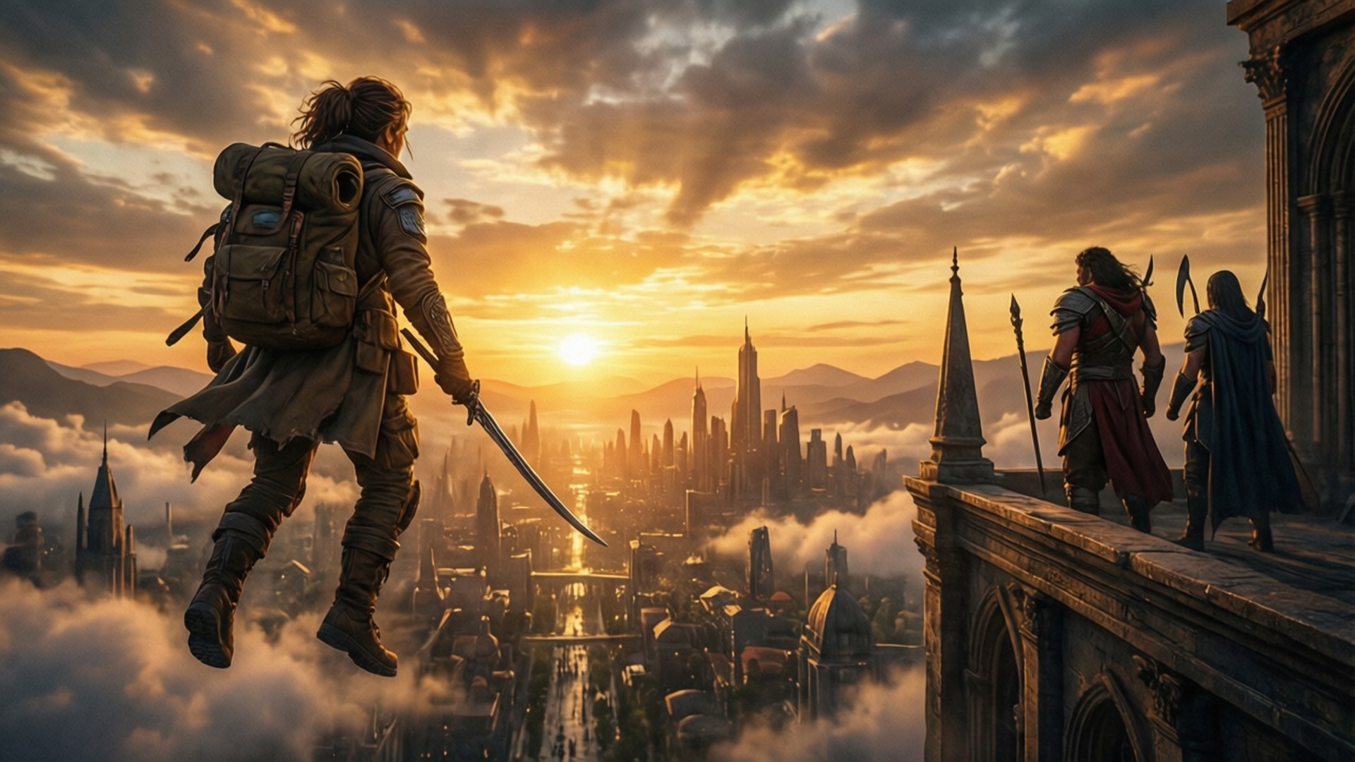 Traveler's Grace by Wallpapers.art Studio