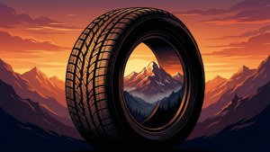 Tread Landscape Silhouette