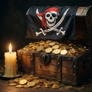 Treasure Chest Drape