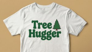 Tree Hugger Pun Tee