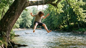 Tree Swing Leap