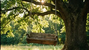 Tree Swing Sunlight