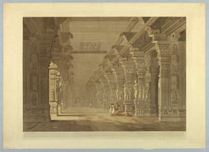 Tremal Naig's Choultry, Madura, from "Oriental Scenery: Twenty Four Views in Hindoostan"