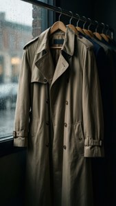 Trench Coat Rainy