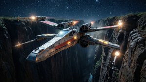 Trench Run at Night