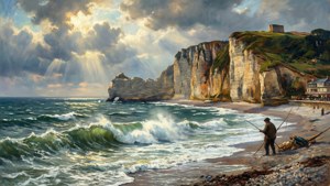 Étretat After Storm