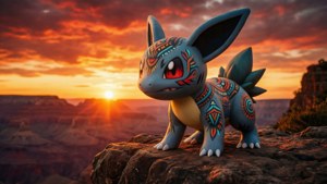 Tribal Baltoy Sunset