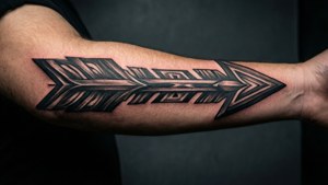 Tribal Bicep Arrow