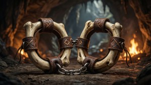 Tribal Bone Shackles